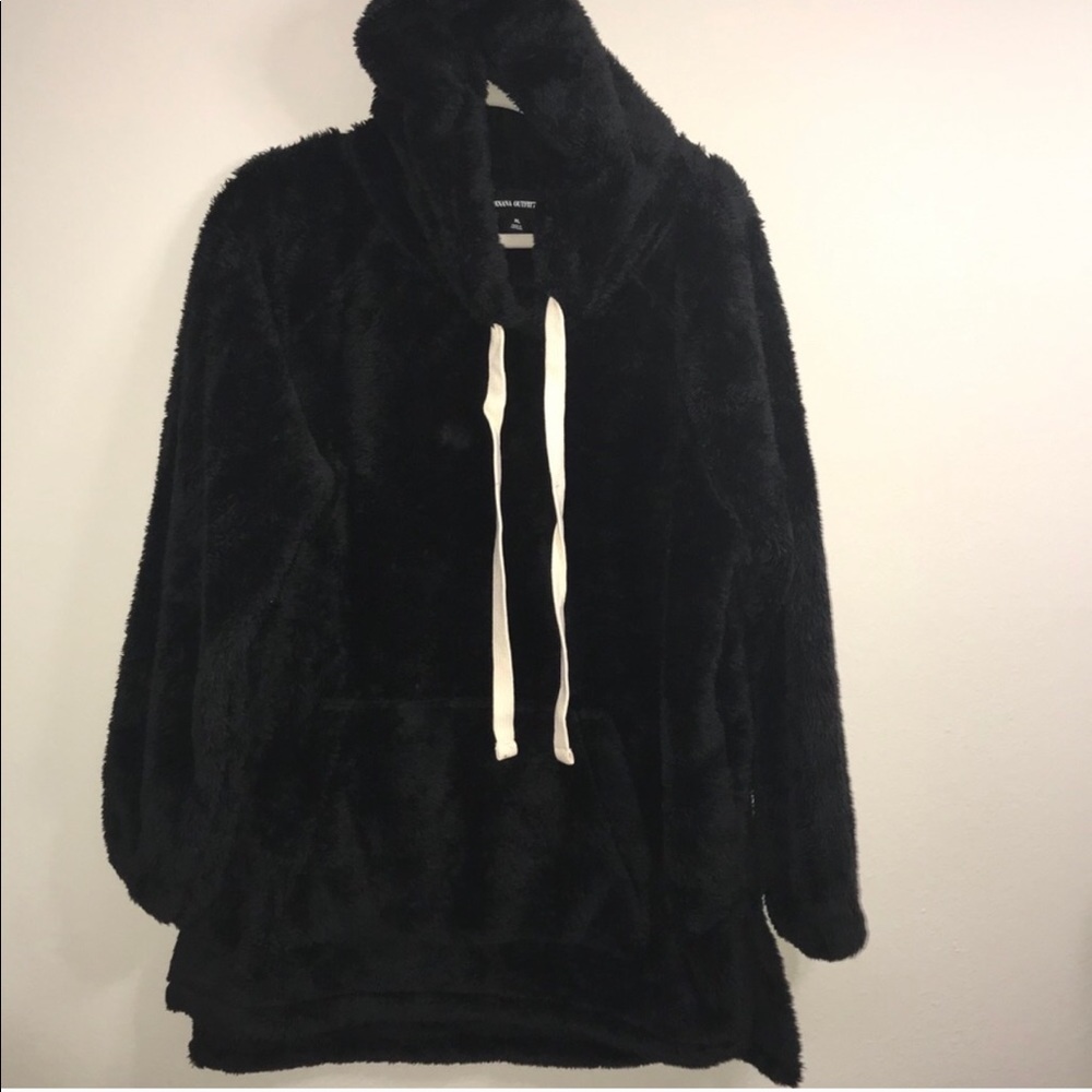 NEW🎈WARM Oversized cozy Sherpa pullover hoodie - Picture 3 of 3
